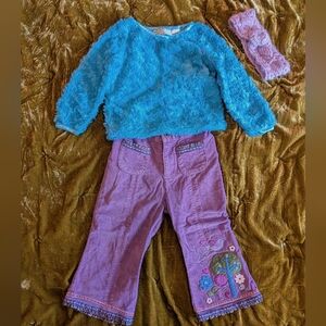 Vintage Y2K Toddler Winter Spring Outfit Bundle